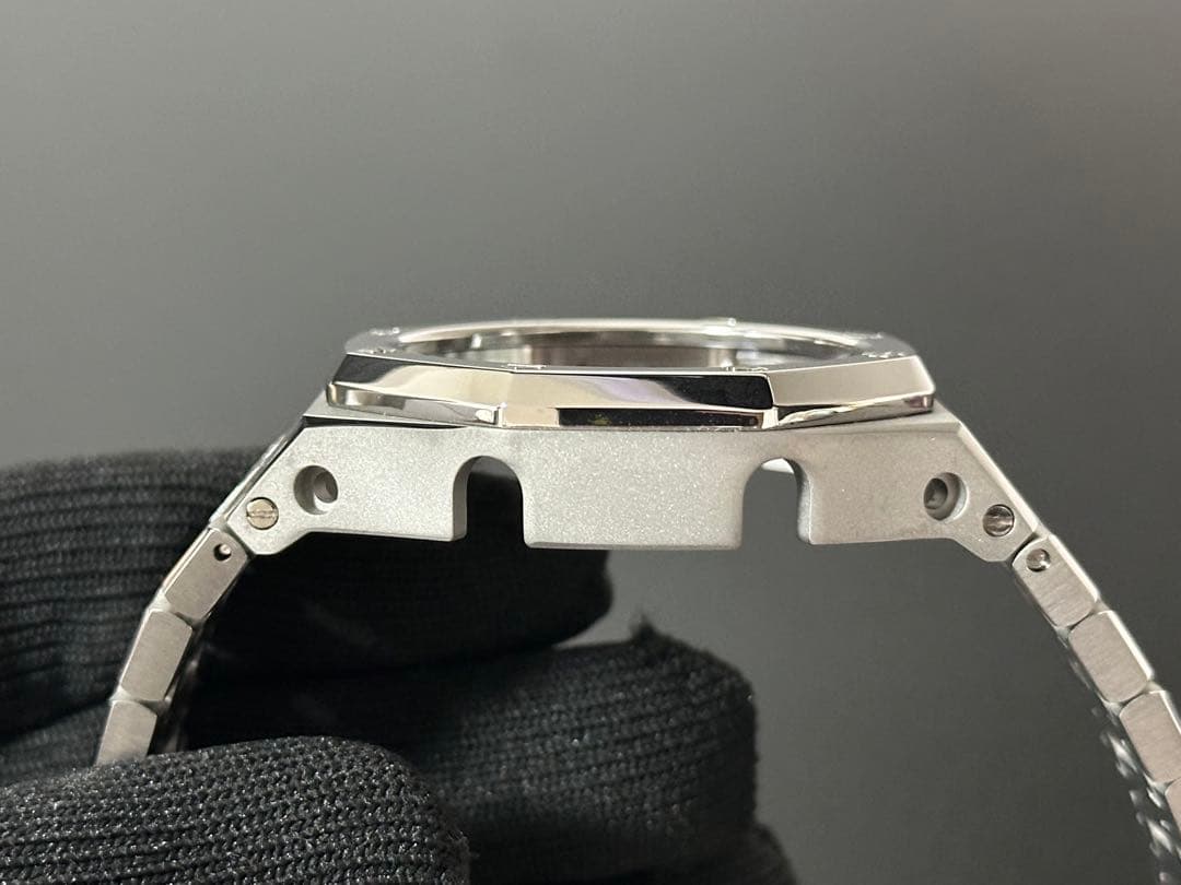 【1点物】G-SHOCK カスタム ベゼル ベルト GA2100 マットグレー