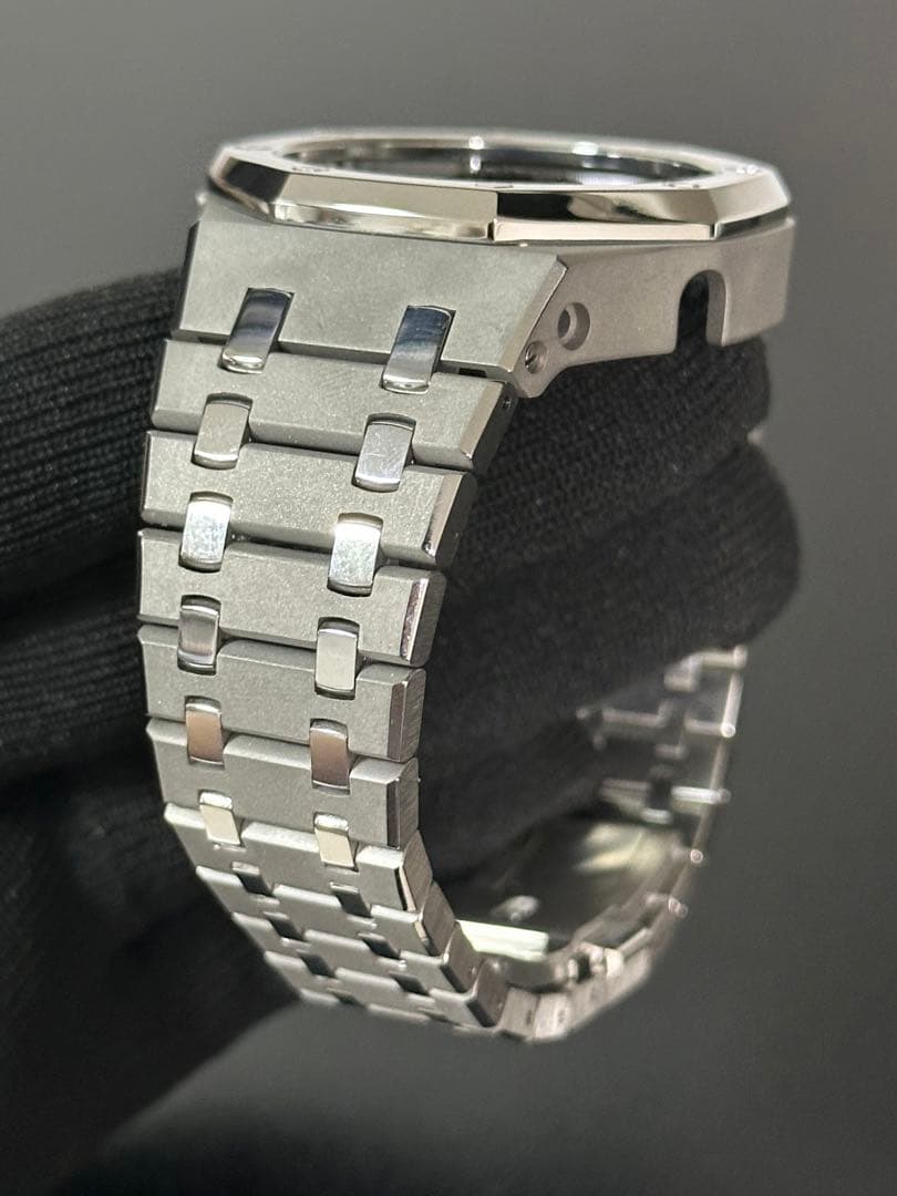 【1点物】G-SHOCK カスタム ベゼル ベルト GA2100 マットグレー