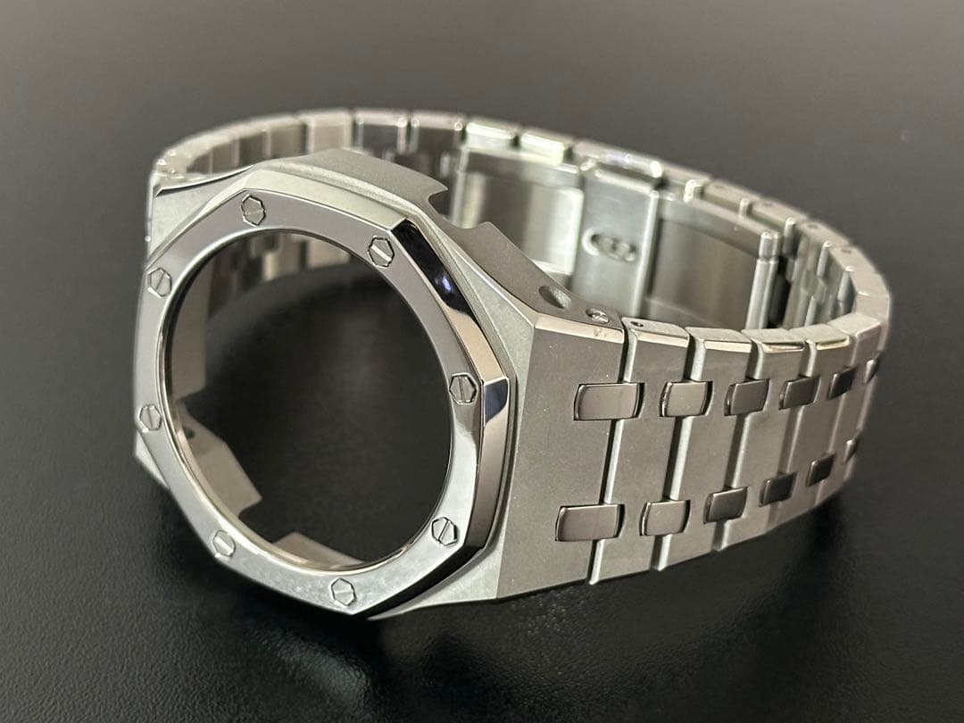 【1点物】G-SHOCK カスタム ベゼル ベルト GA2100 マットグレー