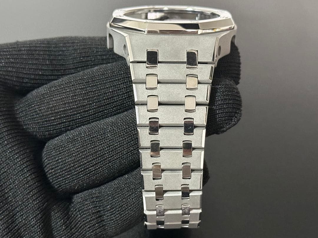 【1点物】G-SHOCK カスタム ベゼル ベルト GA2100 マットグレー