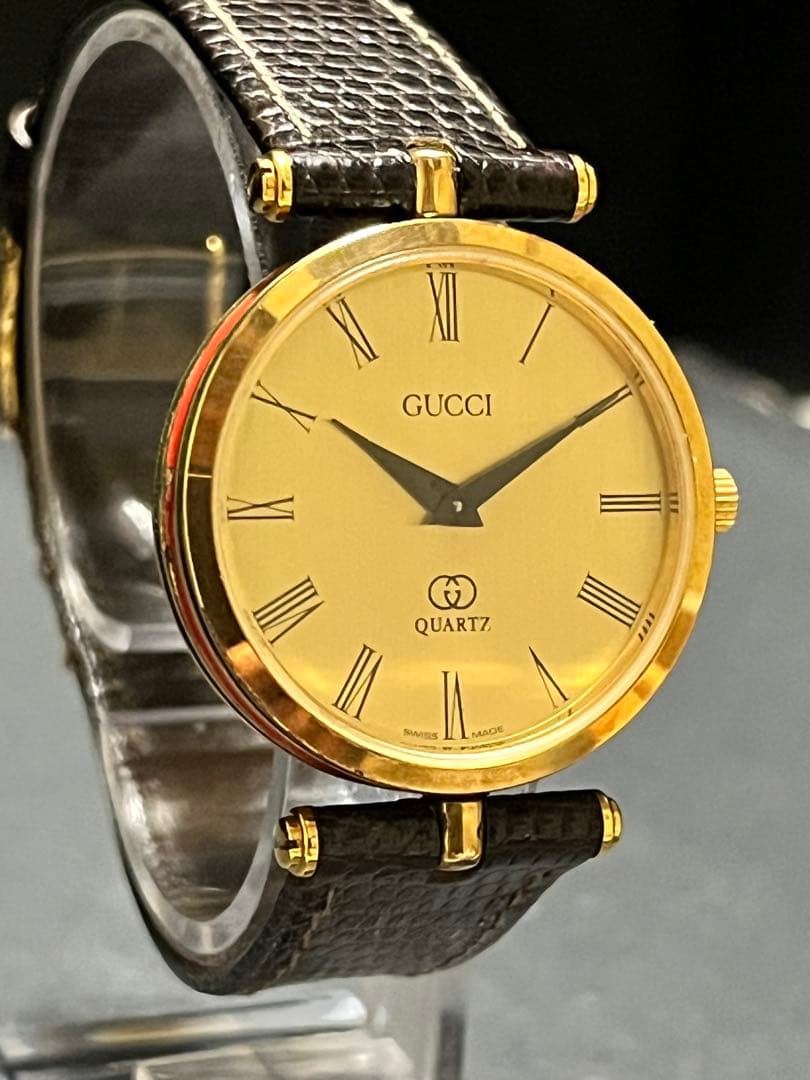 ★衝撃美品！　GUCCIシェリーライン　メンズ・ レディース腕時計　動作良好