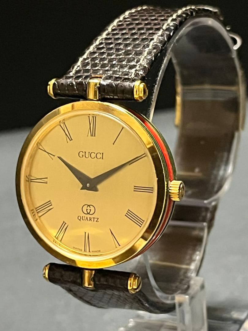 ★衝撃美品！　GUCCIシェリーライン　メンズ・ レディース腕時計　動作良好