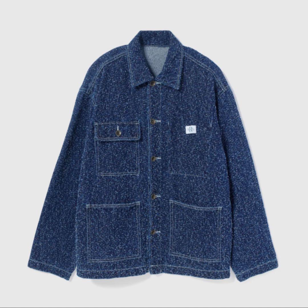 Searoomlynn needle punch material カバーオール