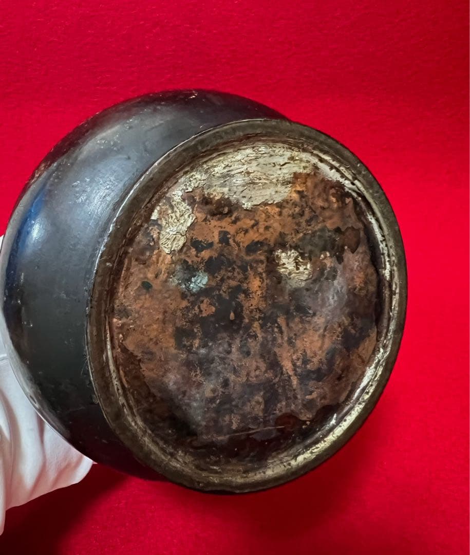 古美術　骨董品 古銅花器 花瓶 古道具