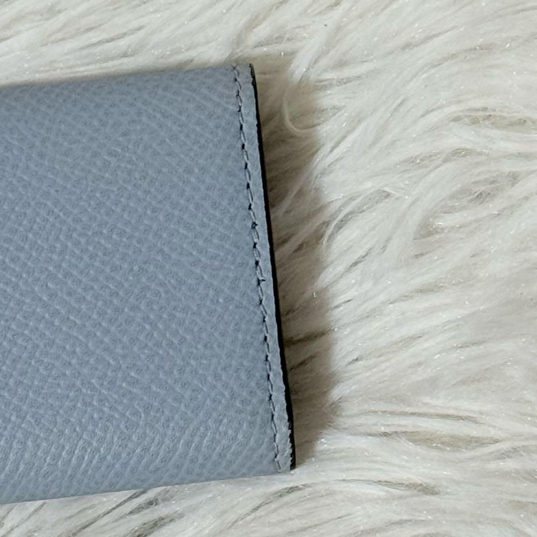 ⭐️未使用⭐️　ボナベンチュラ　スリム　キーケース　ノービレレザー　ブルーリン