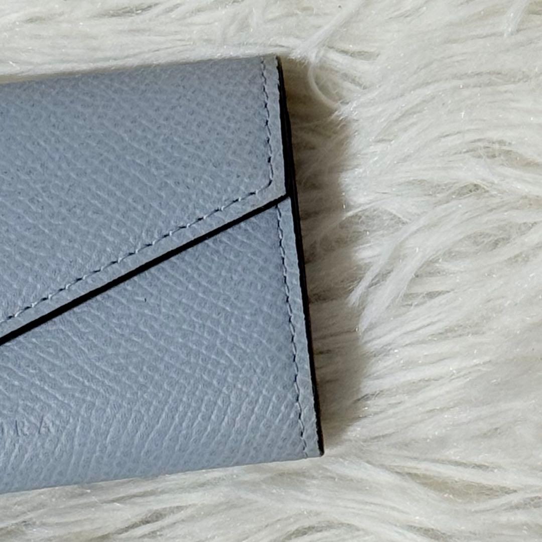 ⭐️未使用⭐️　ボナベンチュラ　スリム　キーケース　ノービレレザー　ブルーリン