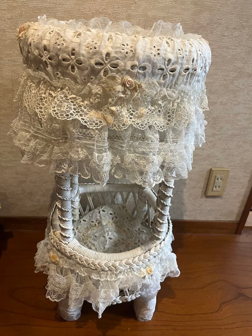 さえら　ラタン円テーブル