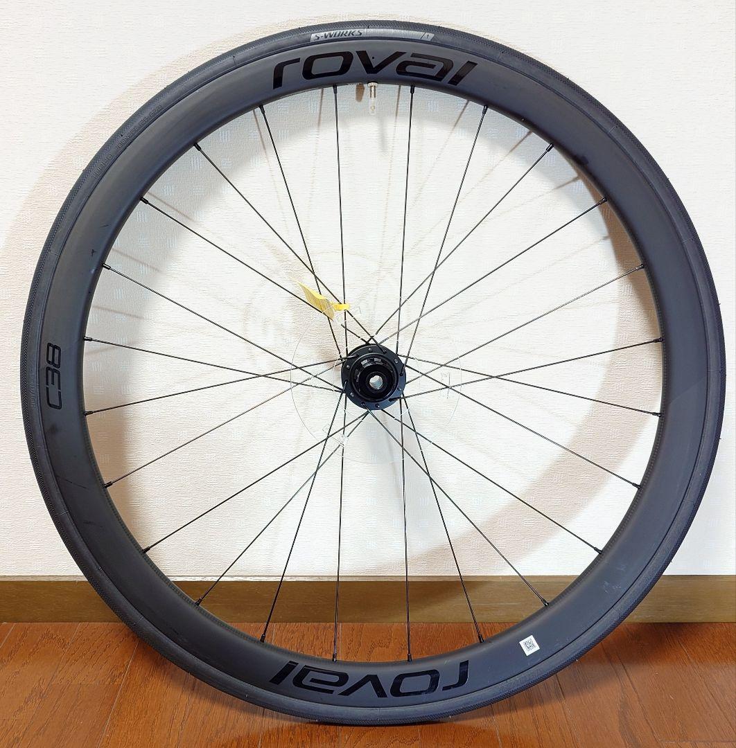 ※ピンクの猫　Roval C38　カーボンホイール　(完成車外し)