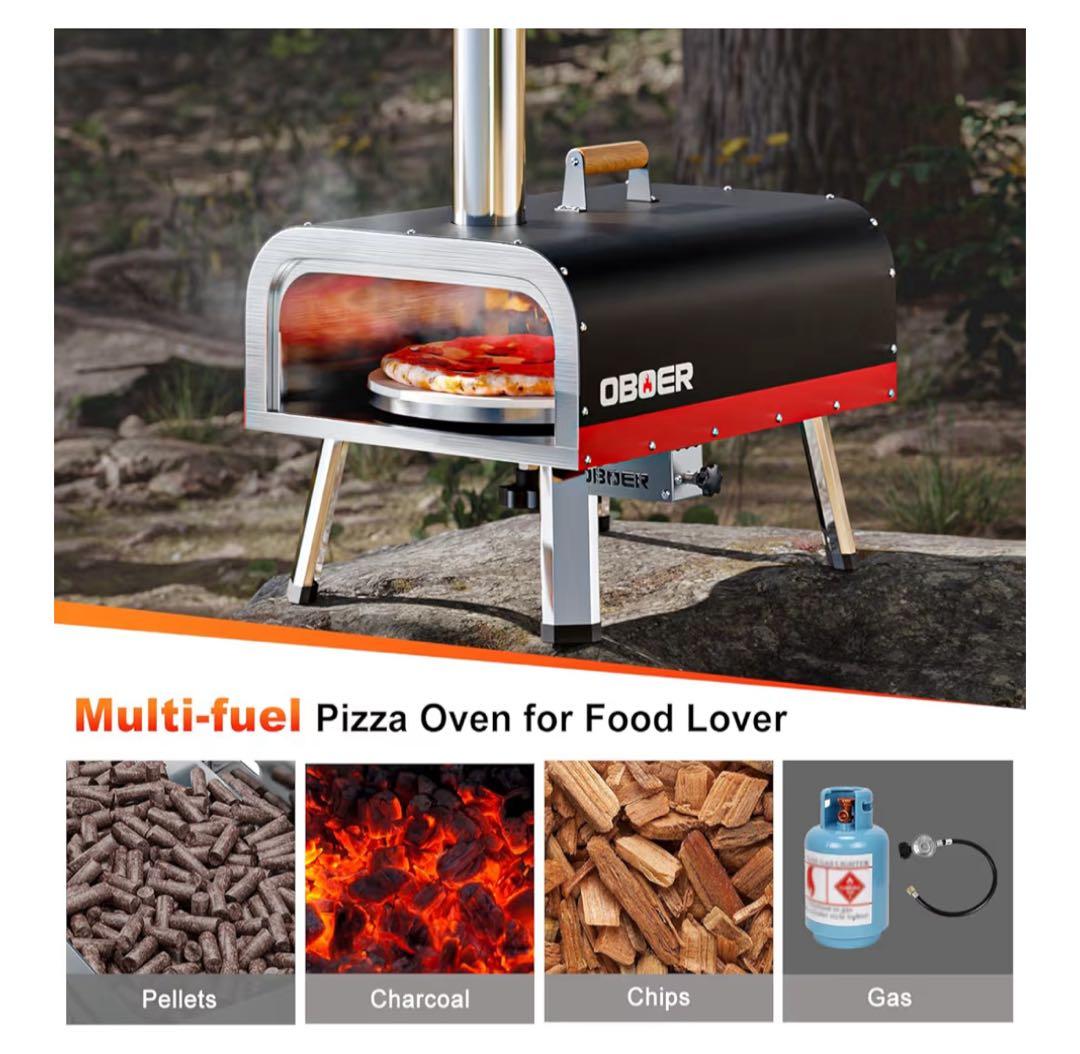 ピザ窯　バーベーキューアウトドアステンレスキャンプ調理器具