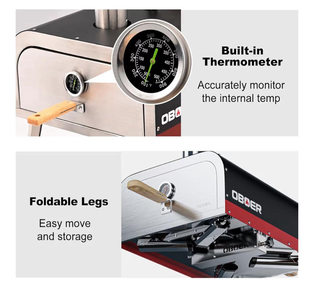 ピザ窯　バーベーキューアウトドアステンレスキャンプ調理器具