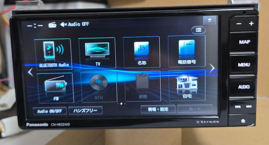 パナソニック カーナビ ストラーダ 7インチワイド CN-HE02WD