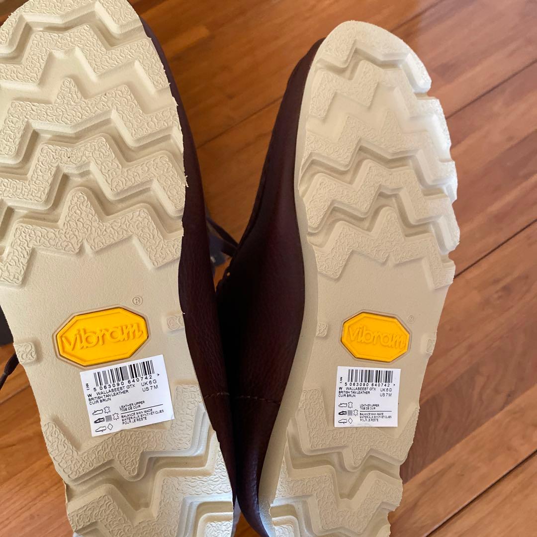 【新品】WallabeeBT GTX ブラウンレザー uk6