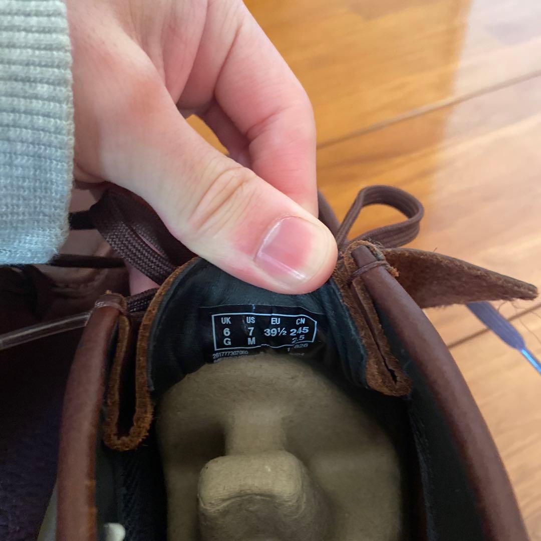 【新品】WallabeeBT GTX ブラウンレザー uk6