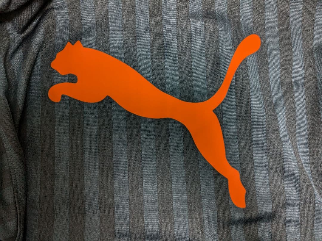 【希少 美品】プーマジャージ（プージャー）上下 XOサイズ ネイビー×イエロー