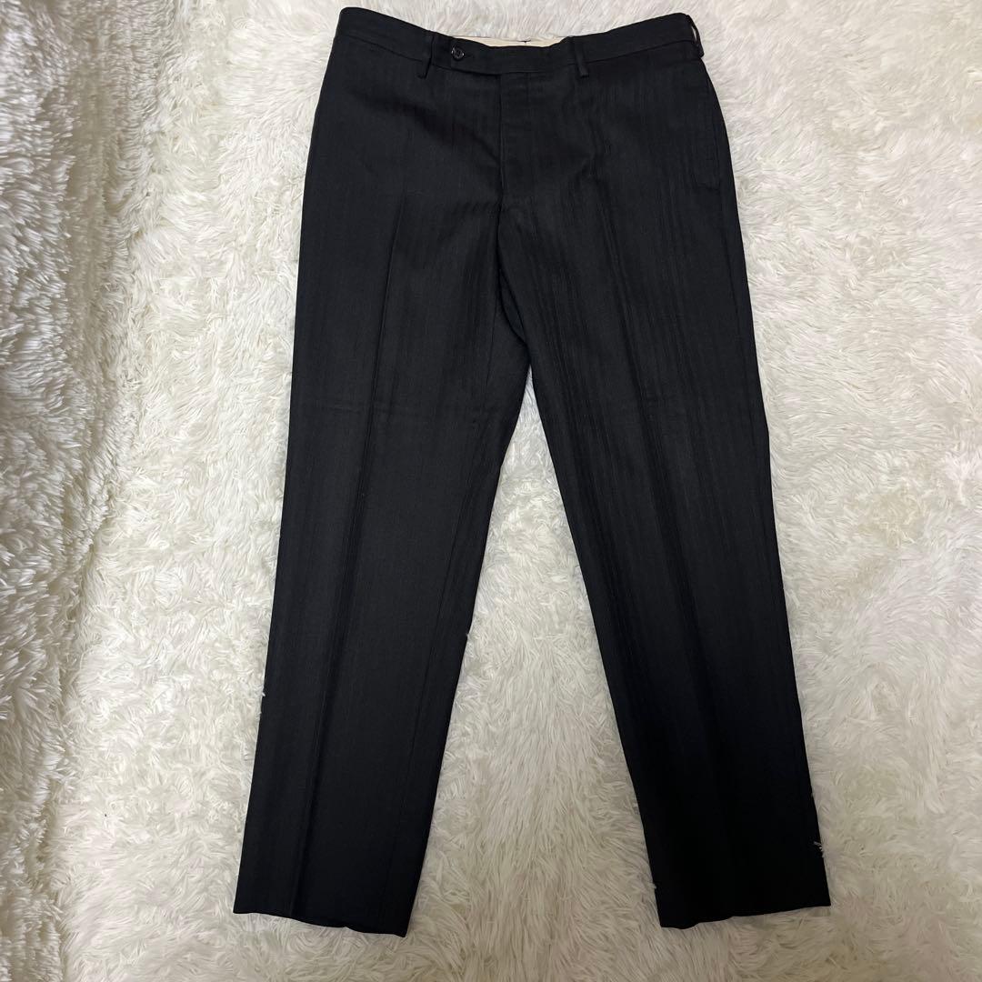 【極美品】JPRESS セットアップ スーツAB6 茶 ツイード オンワード樫山