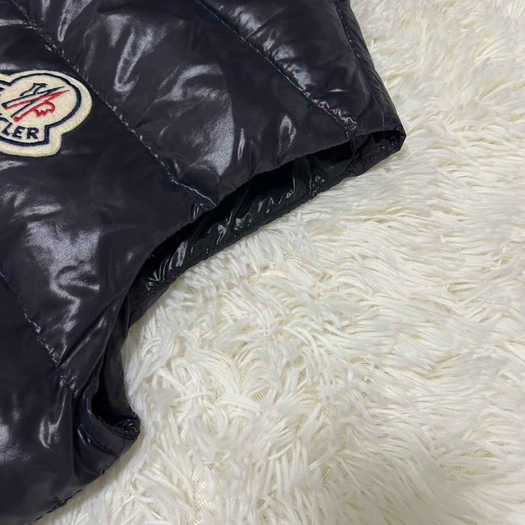 【正規美品/L】モンクレール チベット ダウンベスト ワッペン付き 肉厚 黒