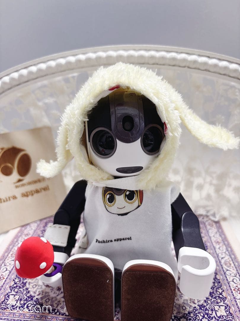 ☆【ryouma】アニマル帽子（うさぎ水色2個、黄色2個）☆