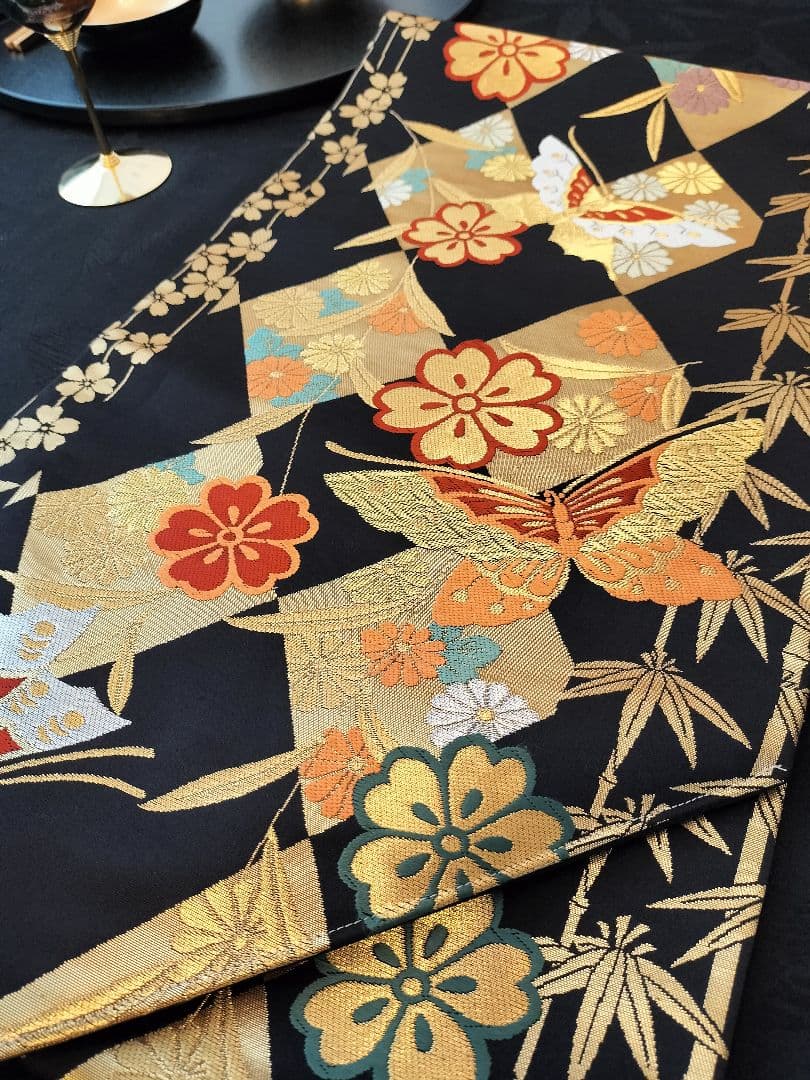 ルブの森★　A619★逸品‼️高級全通帯‼️ひな祭り‼️テーブルランナー