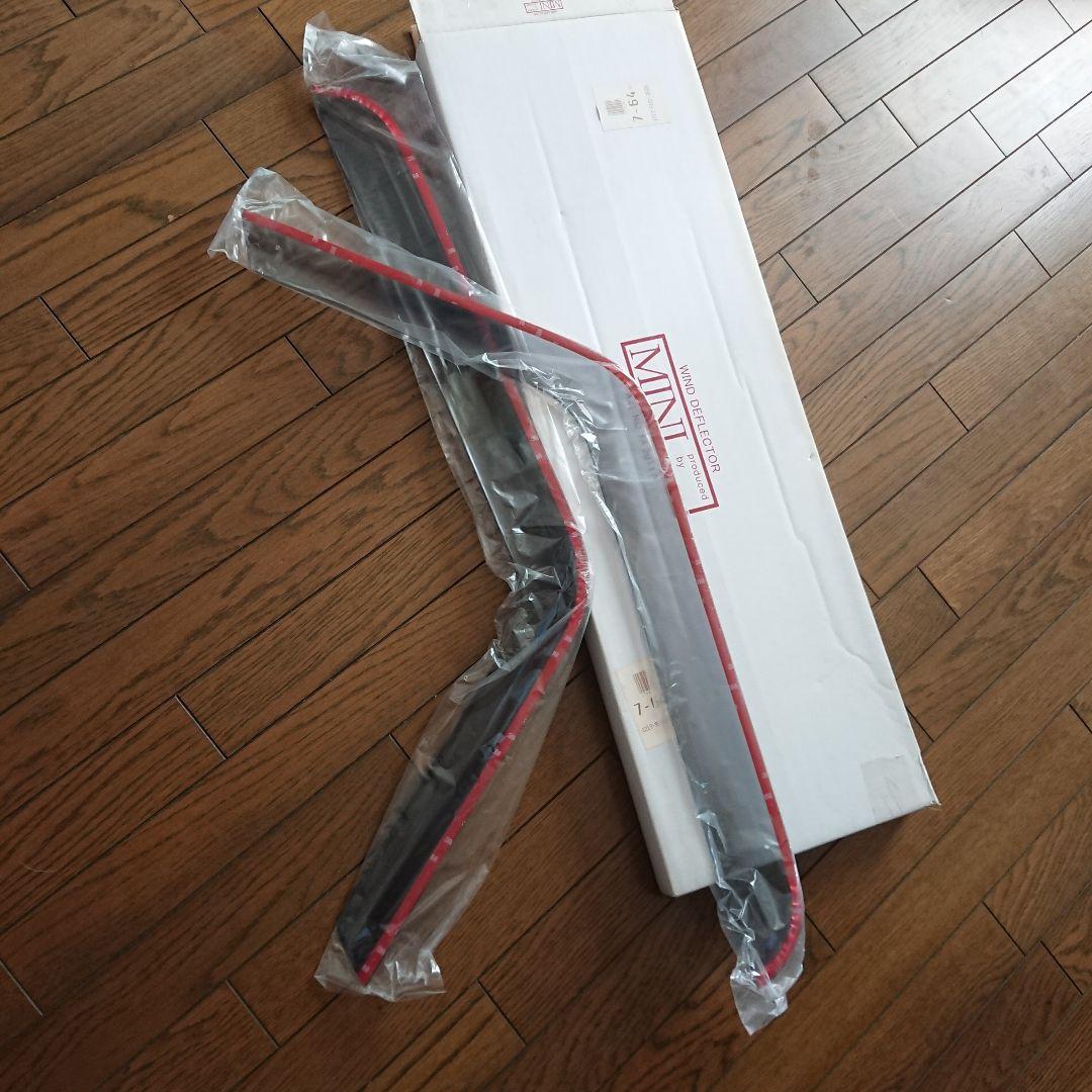 け*ん様 ローバーミニ ウインドウ バイザー純正MINI ウィンドディフレクター