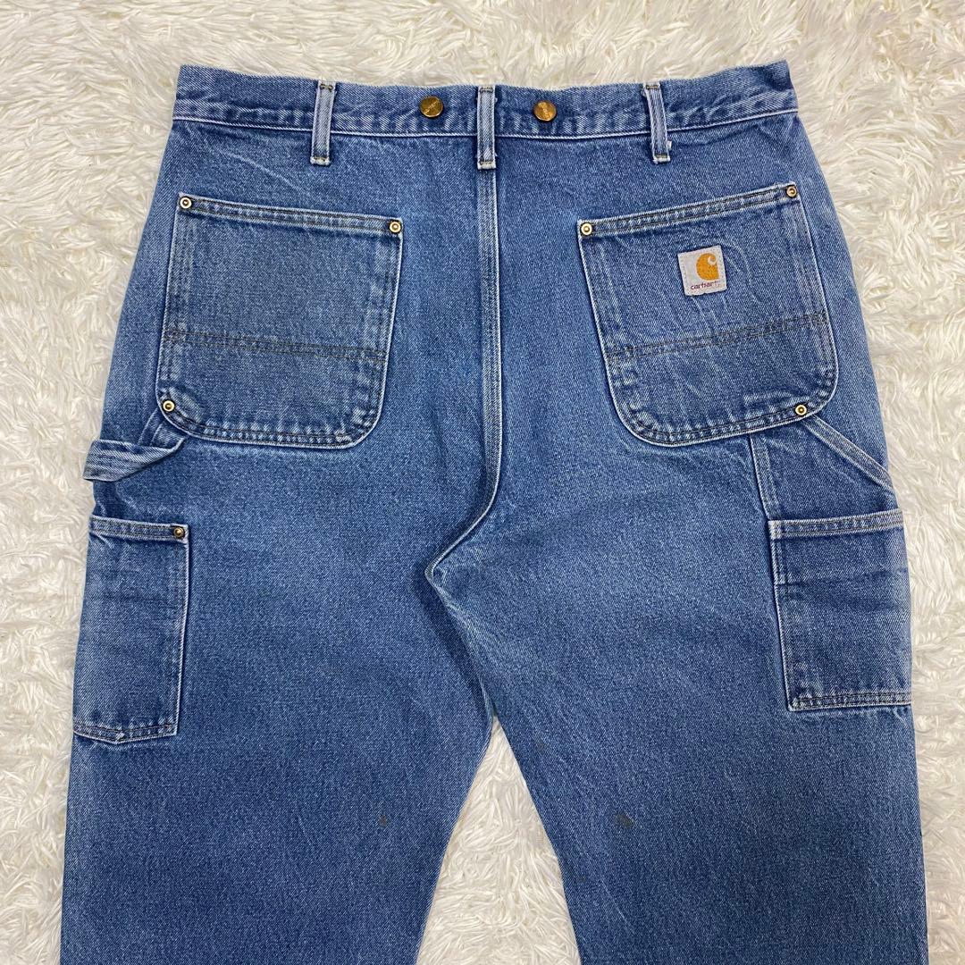 carhartt カーハート　ダブルニー　デニム　サスペンダー　B07 DNM