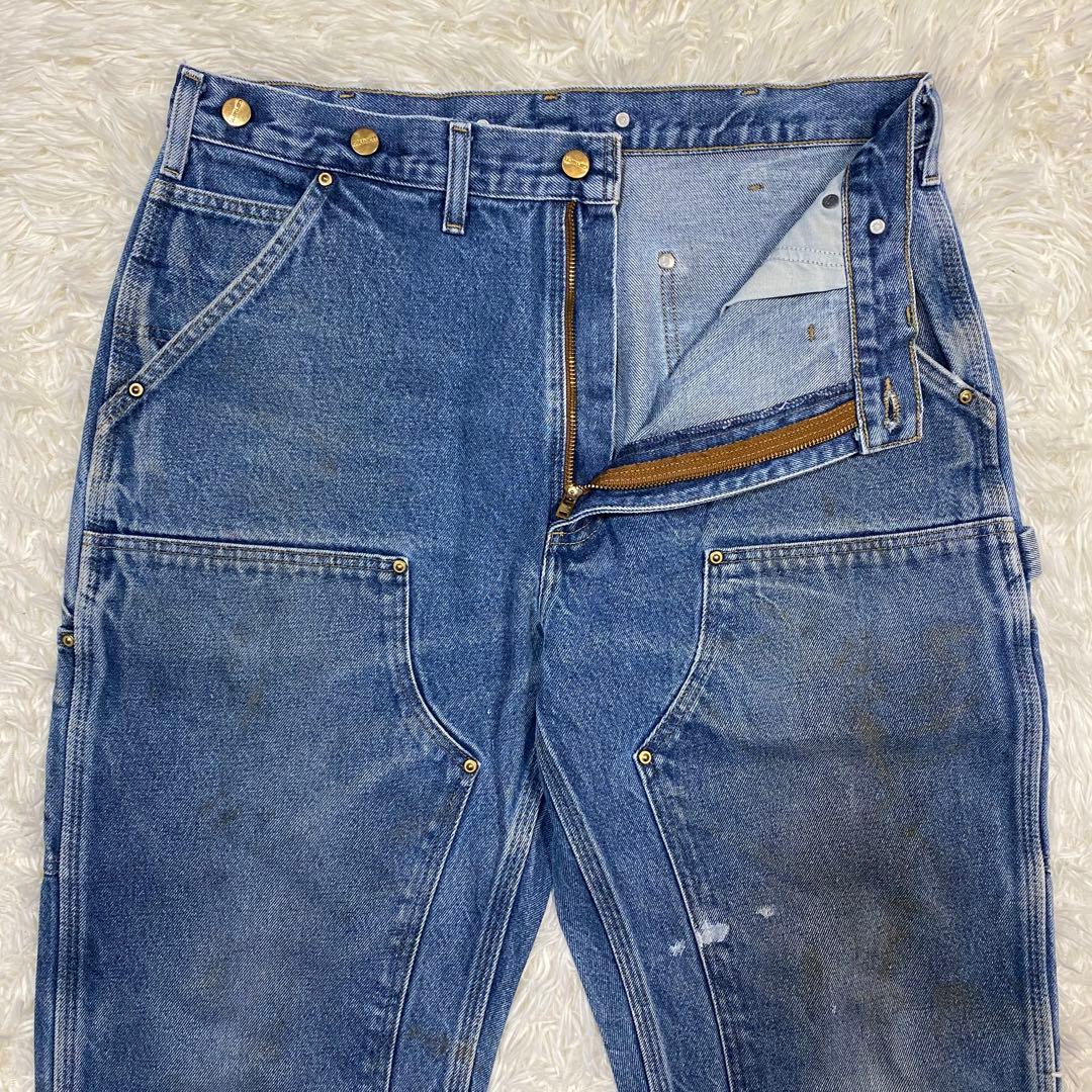 carhartt カーハート　ダブルニー　デニム　サスペンダー　B07 DNM