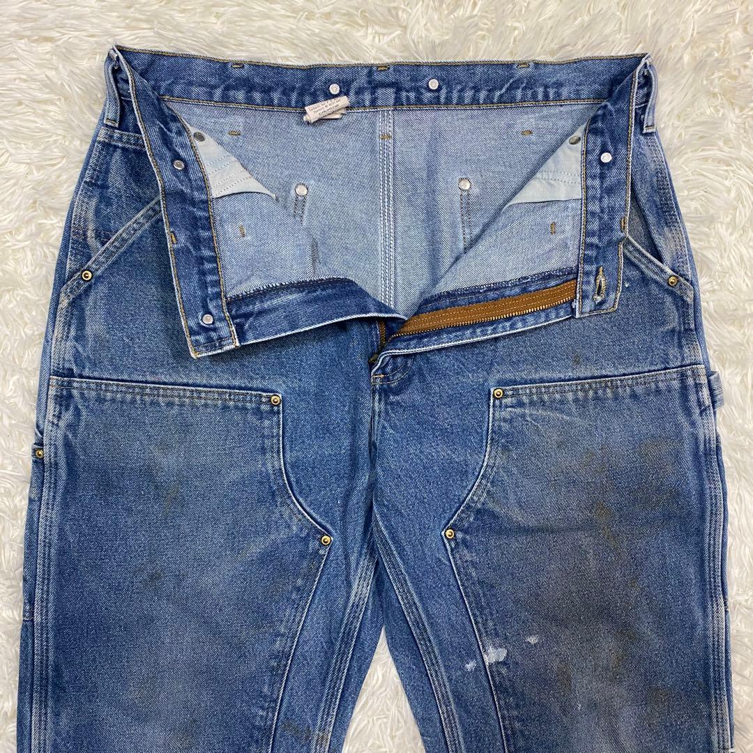 carhartt カーハート　ダブルニー　デニム　サスペンダー　B07 DNM