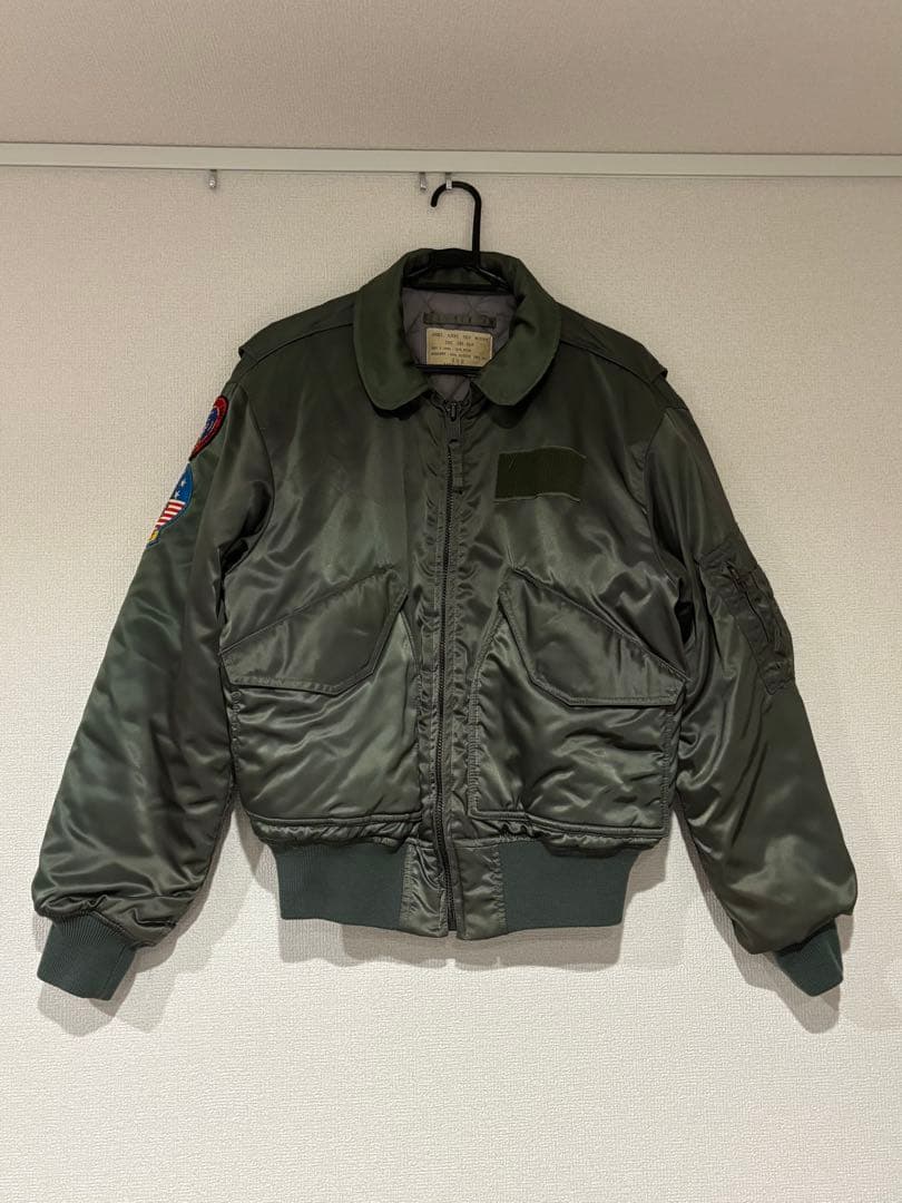 柿田商店 CWU-45￼/P フライトジャケット SCOVILLジッパー 40R