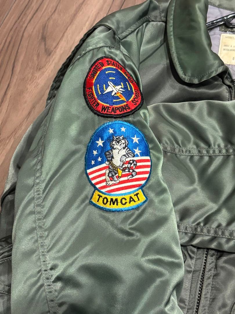 柿田商店 CWU-45￼/P フライトジャケット SCOVILLジッパー 40R