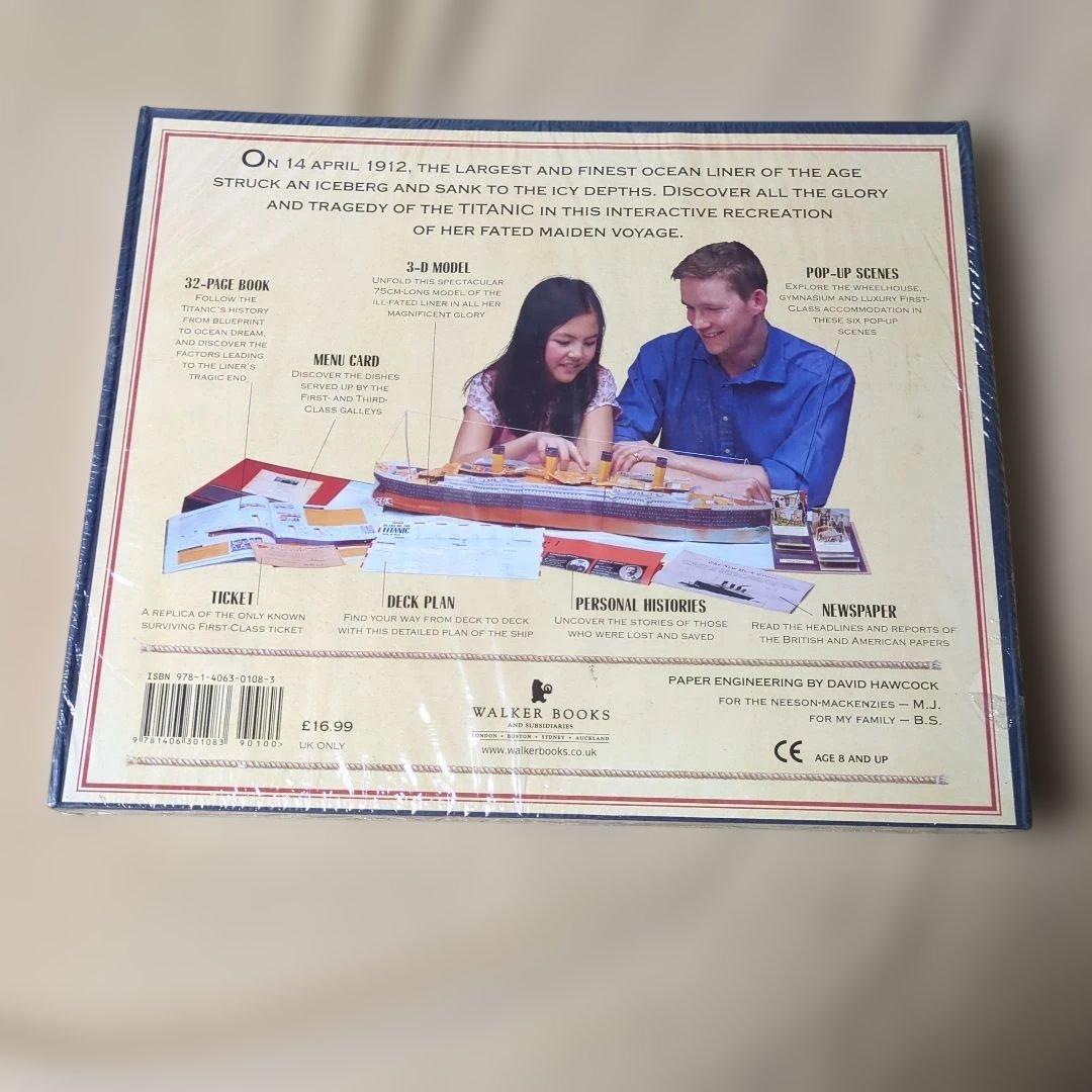 タイタニック TITANIC POP-UP BOOK MartinJenkins