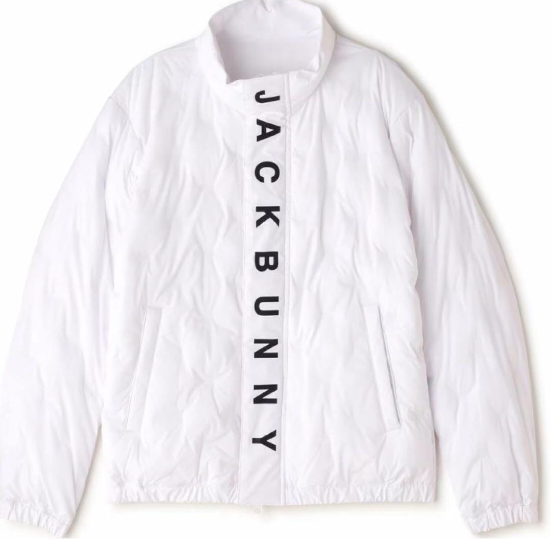 美品 JACK BUNNY ジャックバニー 中綿ジャンパー ブルゾン 白 2