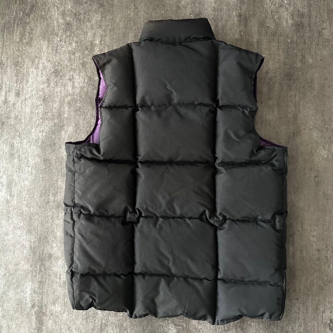 SIERRA DESIGNS リバーシブルダウンベスト ブラック/パープル