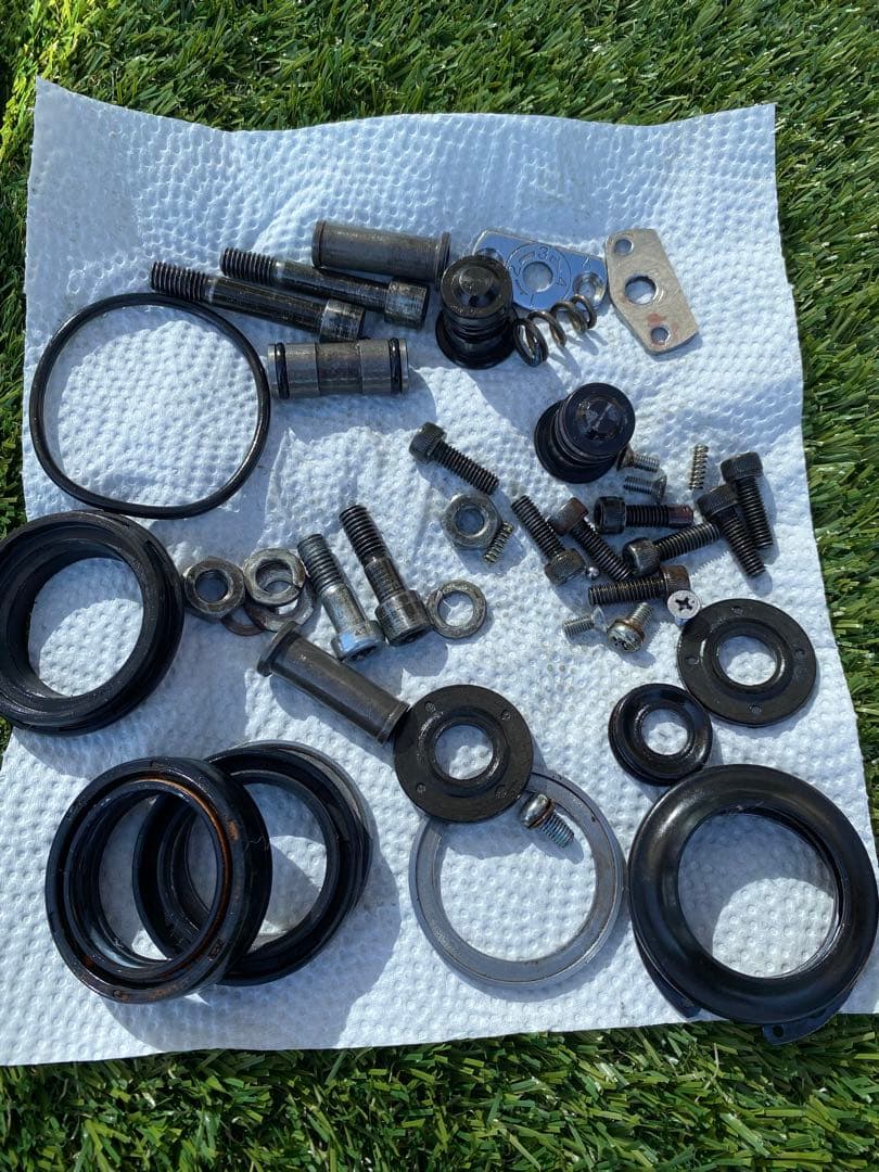 cbx400f国内物フロントフォーク一式