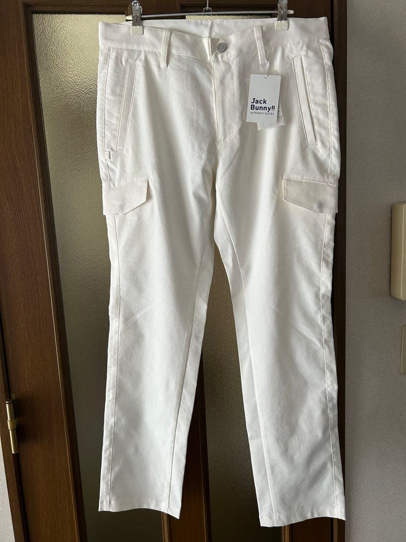 新品　Jack Bany by パーリーゲイツ　サイズ5 （L）白パンツ