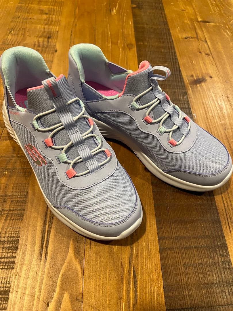 美品 スケッチャーズ スリップインズ：バウンダー - シンプル キュート 23