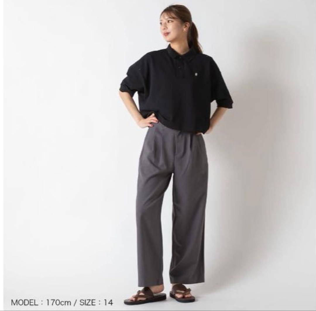 ジムフレックス Gymphlex/ ポロカラードルマンスリーブ プルオーバー