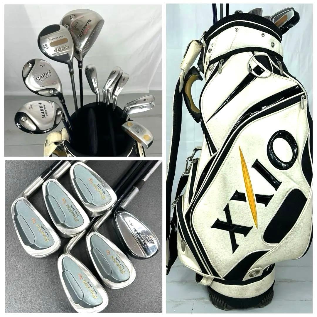 本格派 メンズゴルフクラブ 11本 フルセット ゴルフセット 初心者向 XXIO