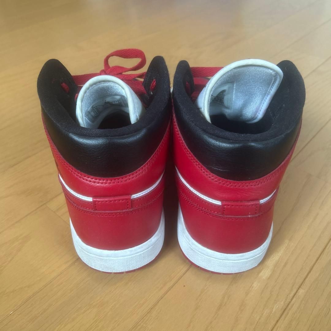 [極美品]Nike Air Jordan 1 Mid Bred Toe
