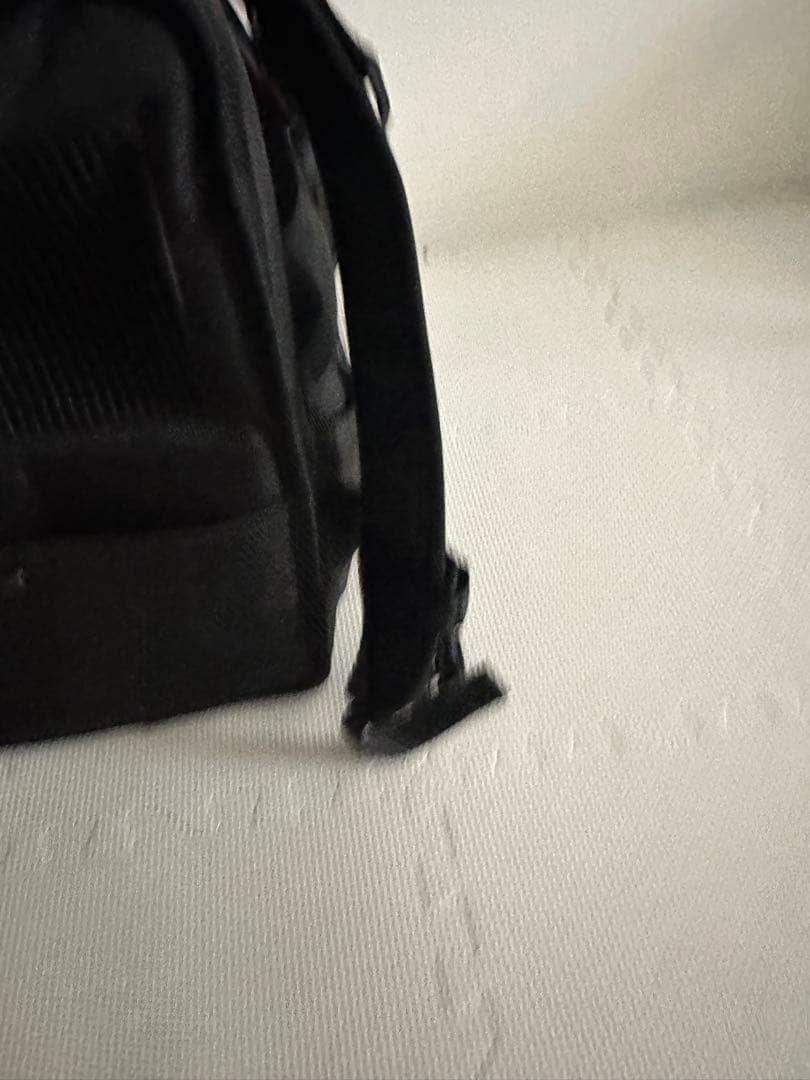 マンダリンブラザーズ　ブラックナイロンリュック　L 中型犬用