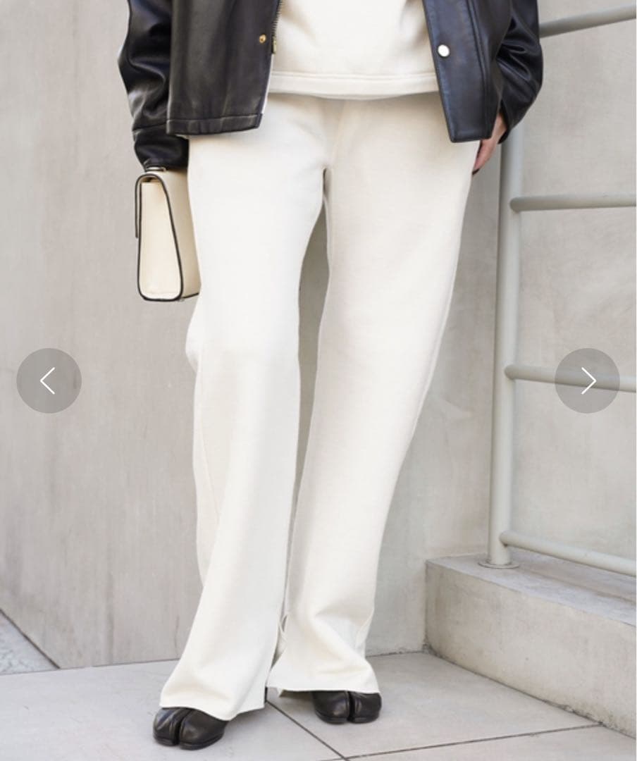 Deuxieme Classe⭐︎Prime wool⭐︎フリースパンツ⭐︎MUSE