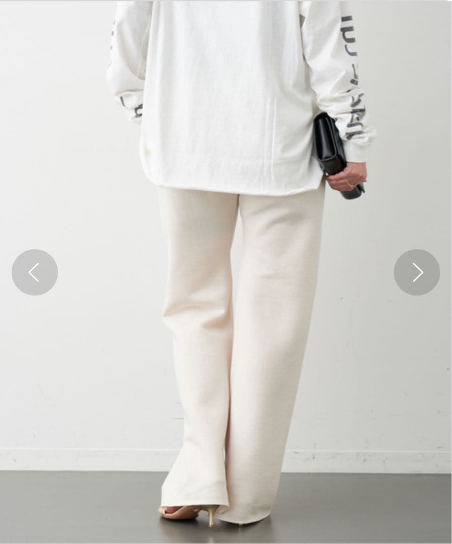 Deuxieme Classe⭐︎Prime wool⭐︎フリースパンツ⭐︎MUSE