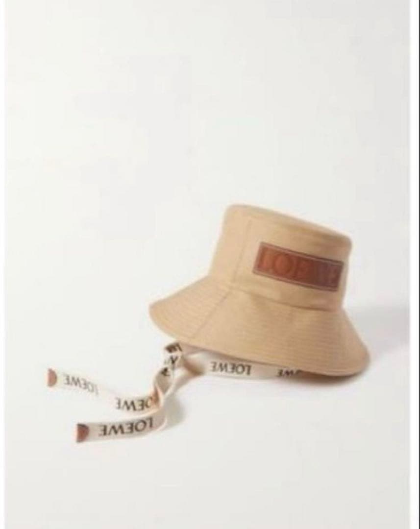 LOEWE ベージュ バケットハット サイズ59