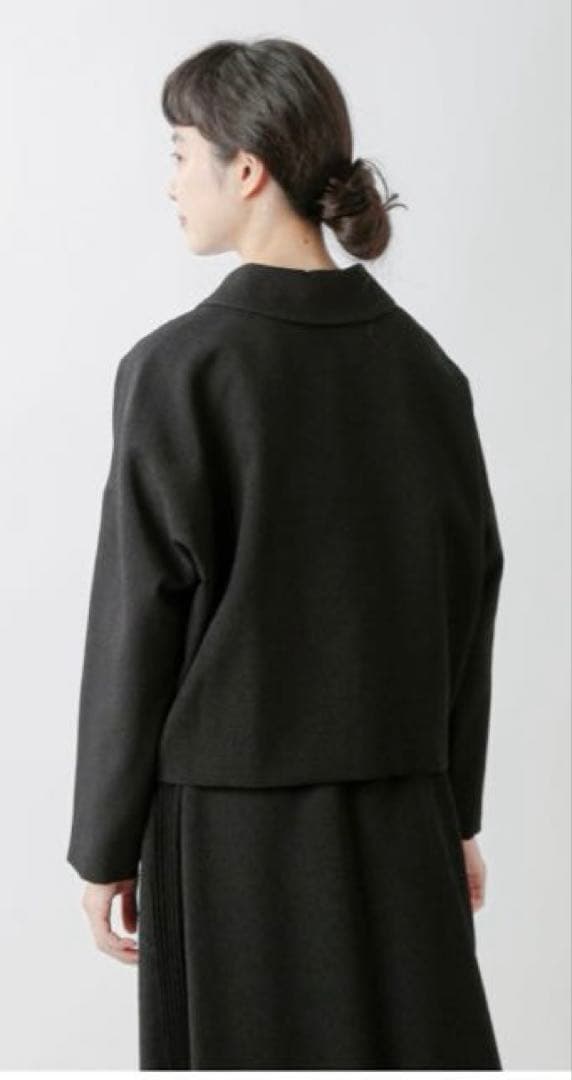 美品☆nooyブークレージャガードクラシックジャケット☆黒　フォーマル