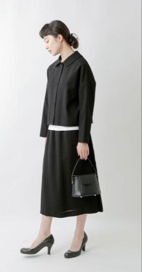 美品☆nooyブークレージャガードクラシックジャケット☆黒　フォーマル