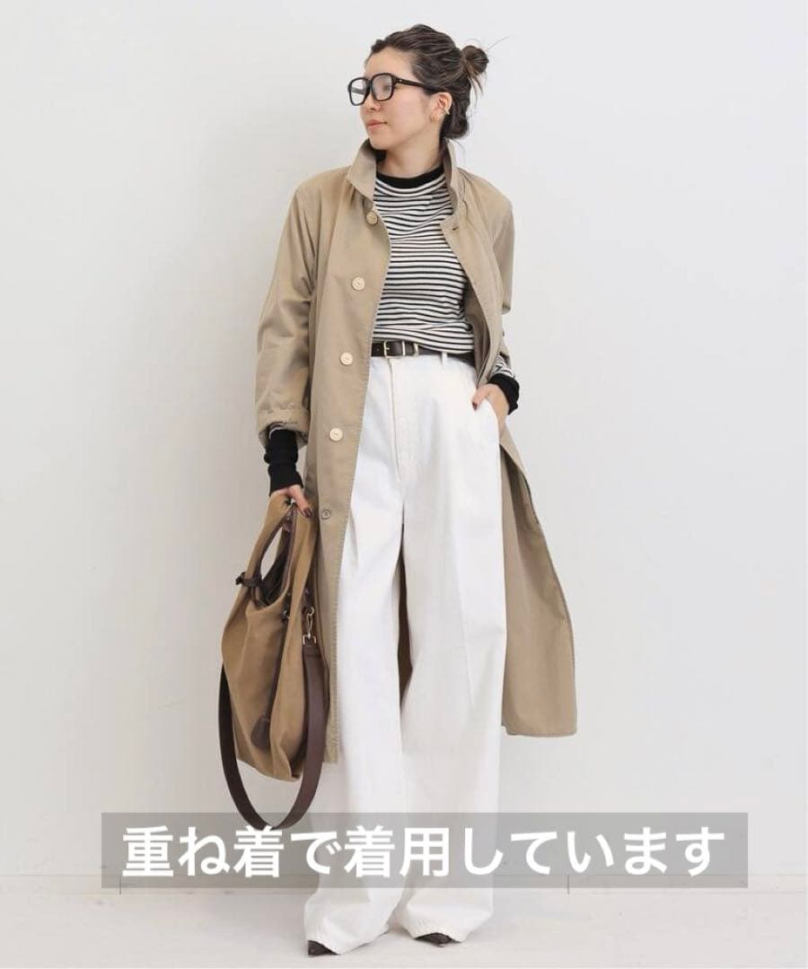 新品 アパルトモンRIB LONGSLEEVE T-SHIRT ブラック