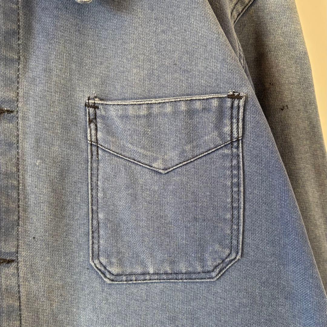 60s ヴィンテージ フレンチ Vポケ カバーオール ユーロ古着 ヨーロッパ