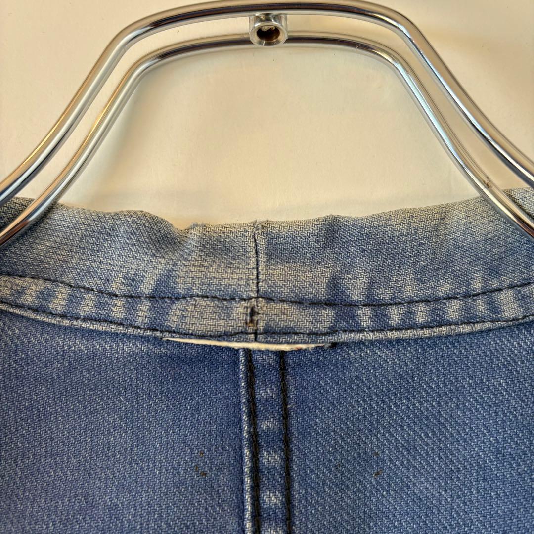 60s ヴィンテージ フレンチ Vポケ カバーオール ユーロ古着 ヨーロッパ