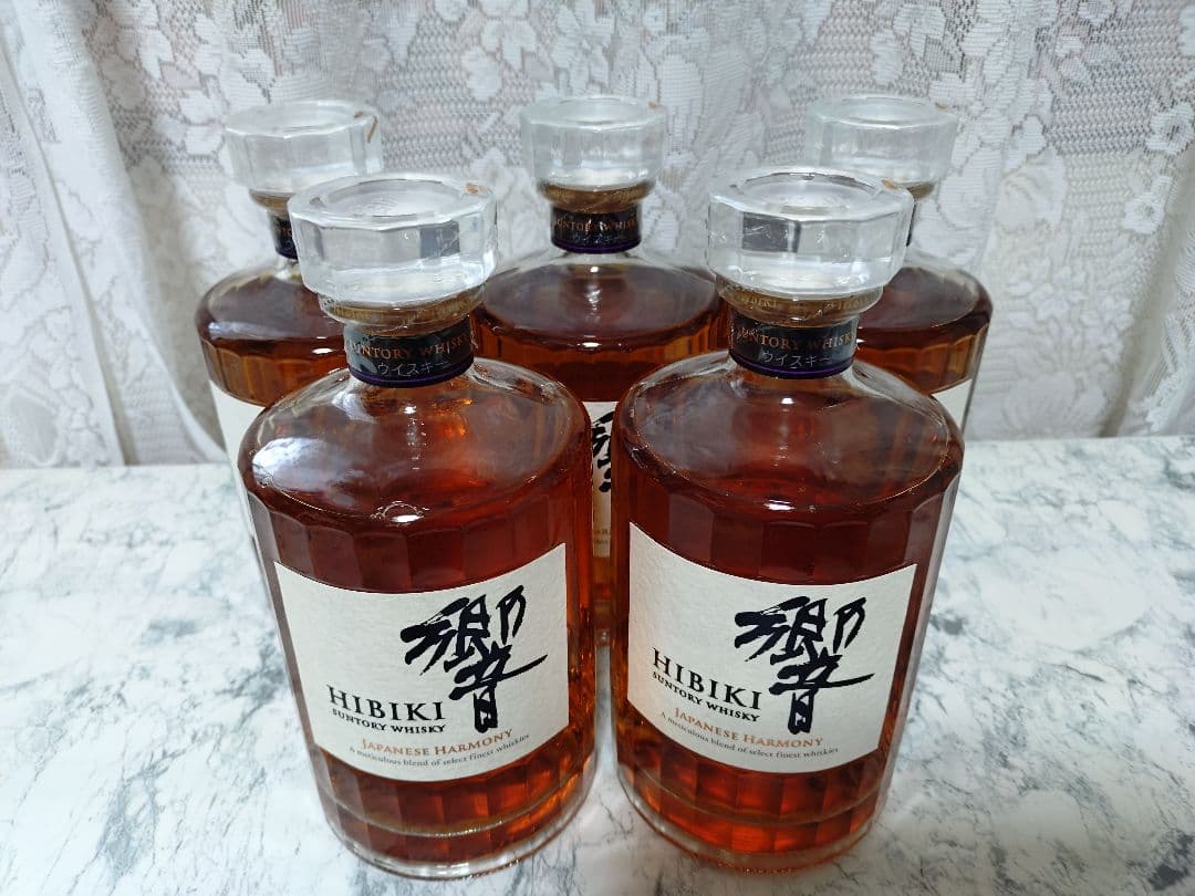 サントリー「響 JAPANESE HARMONY」 700ml×5本セット