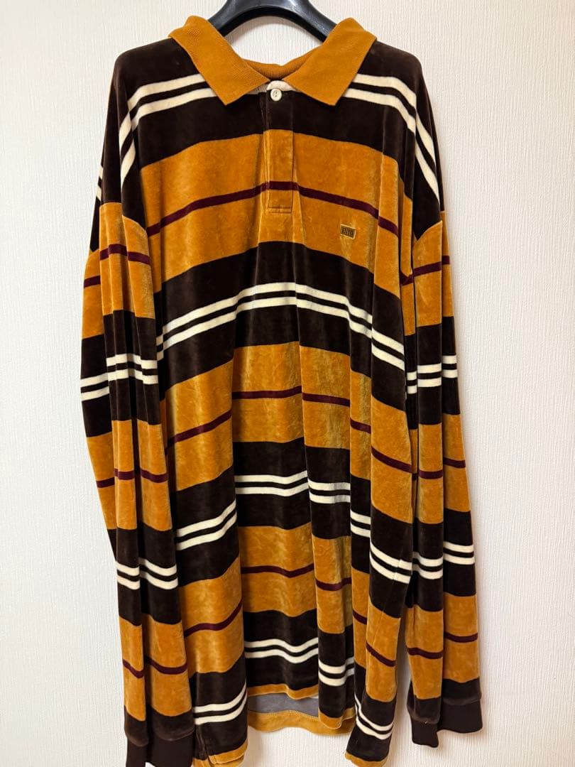 ENYCE ポロシャツ ベロア 3XL 長袖