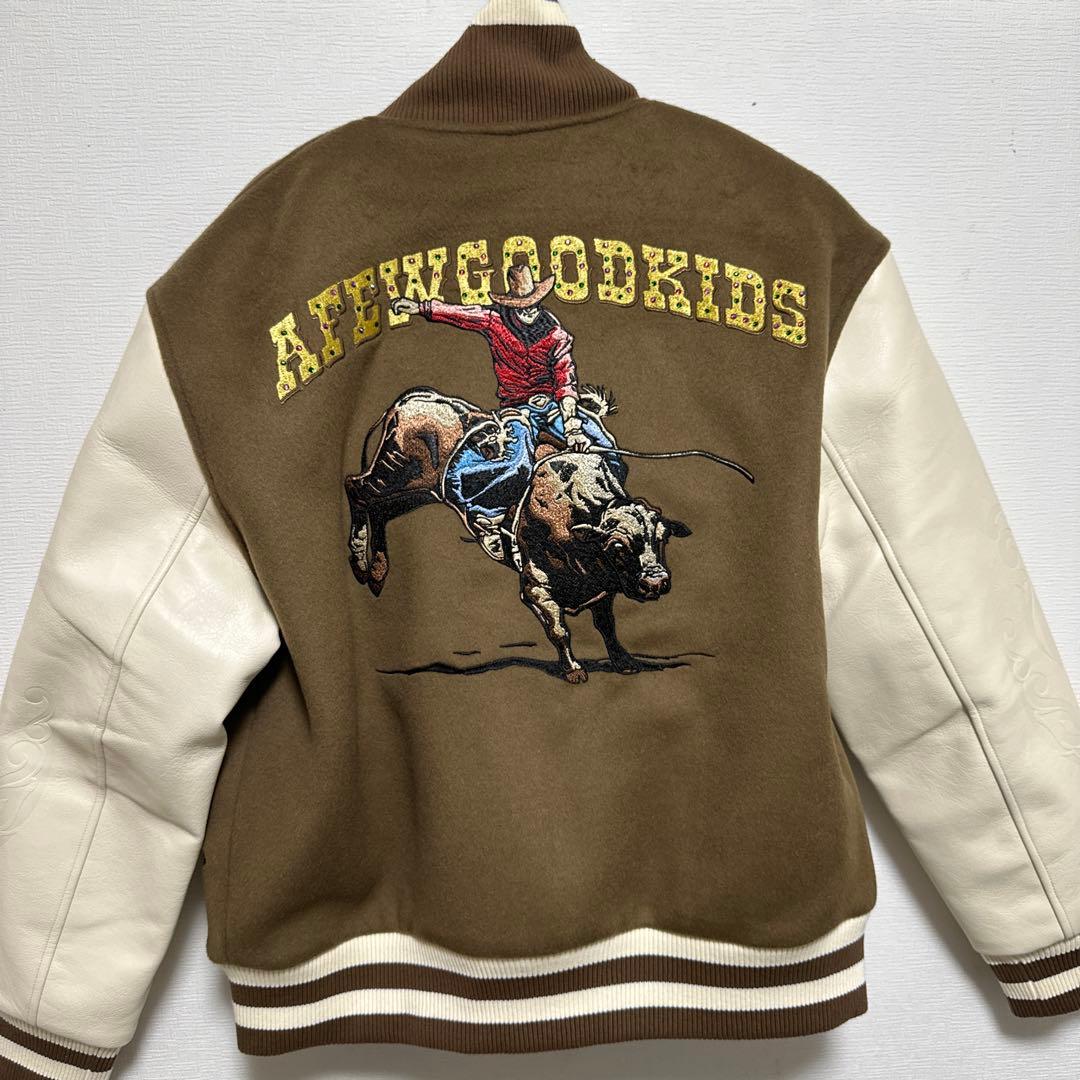 極上美品！AFGK x 重盛さと美 WESTERN VIRSITY JACKET