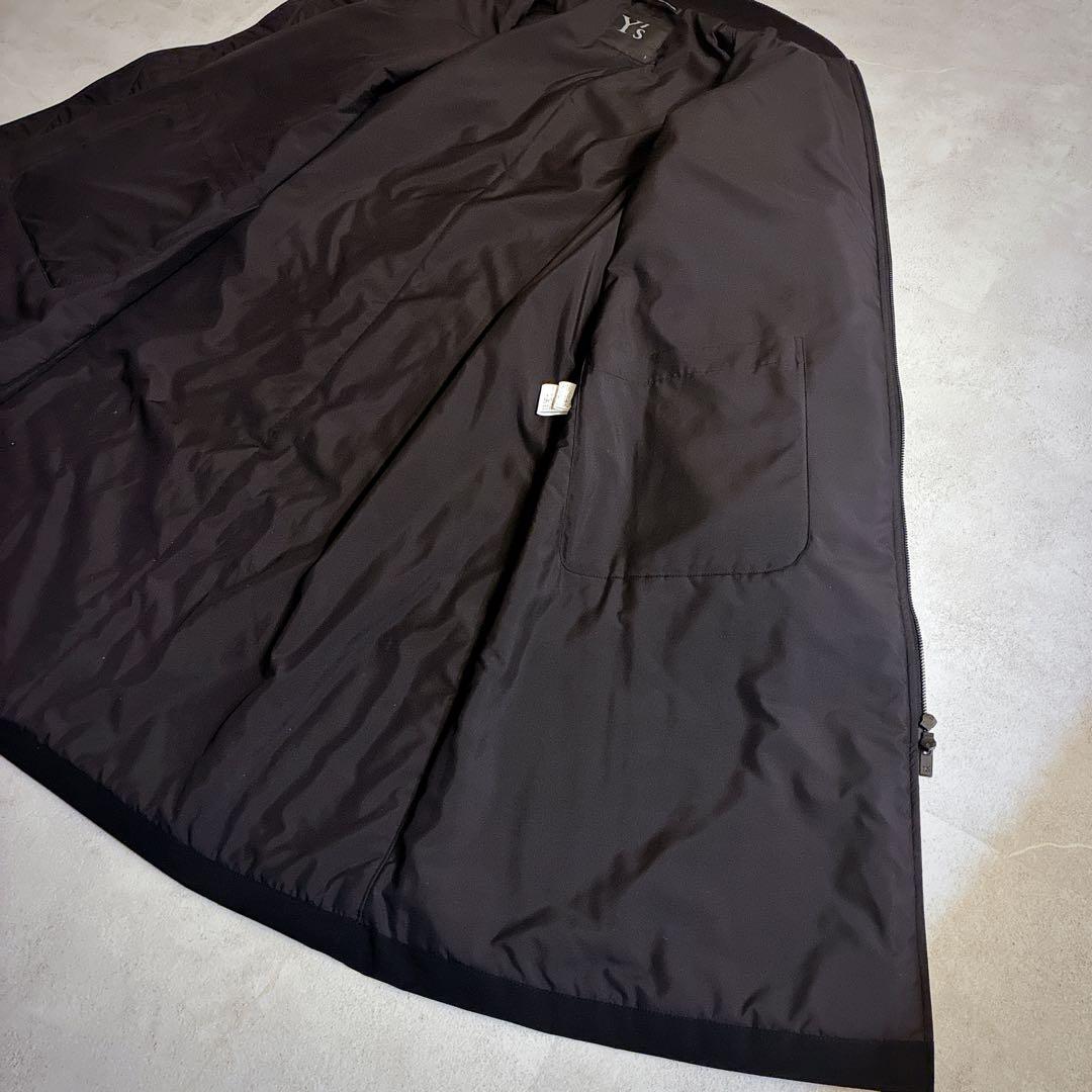 美品 Y's 2025AW LONG MA-1 ブルゾン ロングコート 中綿